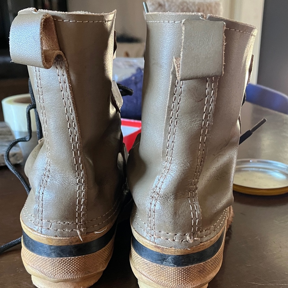 Sorel Women's Lace Up Boots - Brown and Black - Picture 5 of 13